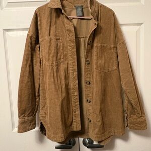 Men's Tan Corduroy Jacket